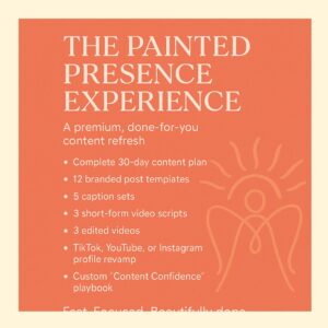 The Painted Presence Experience: Social Media Content Refresh for Personal Brands